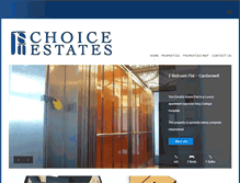 Tablet Screenshot of 1stchoiceestates.com